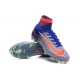 Nouvelles - Chaussure Nike Mercurial Superfly 5 FG pour Homme 2016 Rio Bleu Blanc Orange