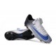 Chaussures Nike Football Hommes - Nike Mercurial Vapor 11 FG Blanc Bleu Noir