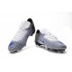 Chaussures Nike Football Hommes - Nike Mercurial Vapor 11 FG Blanc Bleu Noir