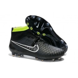 Coupe du Monde 2014 Crampons Nike Magista Obra FG Noir Vert