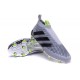 Adidas Ace16+ Purecontrol FG/AG Chaussures de Football Pour Homme Argenté Noir