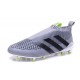 Adidas Ace16+ Purecontrol FG/AG Chaussures de Football Pour Homme Argenté Noir