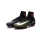 Nouvelles - Chaussure Nike Mercurial Superfly 5 FG pour Homme Noir Violet Volt