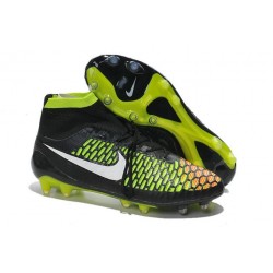 Nouveau Chaussures de Football Nike Magista Obra FG Noir Vert Rouge Blanc