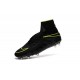 Nike HyperVenom Phantom 2 FG Chaussures de football Noir Volt