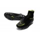Nike HyperVenom Phantom 2 FG Chaussures de football Noir Volt