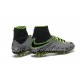 Nike HyperVenom Phantom II FG Football bottes pour hommes Platine Noir Vert