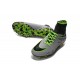 Nike HyperVenom Phantom II FG Football bottes pour hommes Platine Noir Vert