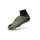 Nike HyperVenom Phantom II FG Football bottes pour hommes Platine Noir Vert