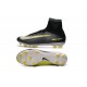 2016 Chaussure Nike Mercurial Superfly 5 FG Pas Cher CR7 Argenté Noir Volt