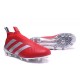 Adidas Ace16+ Purecontrol FG/AG Chaussures de Football Pour Homme Rouge Argenté