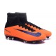2016 Chaussure Nike Mercurial Superfly 5 FG Pas Cher Orange Noir Violet