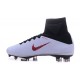2016 Chaussure Nike Mercurial Superfly 5 FG Pas Cher Noir Blanc Rouge