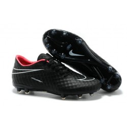Crampon de Foot Nike Hypervenom Phantom Neymar FG Noir Hyperpunch