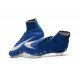 Nike HyperVenom Phantom II FG Football bottes pour hommes Neymar x Jordan Bleu Argenté