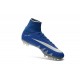 Nike HyperVenom Phantom II FG Football bottes pour hommes Neymar x Jordan Bleu Argenté