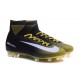 2016 Chaussure Nike Mercurial Superfly 5 FG Pas Cher Jaune Blanc Noir