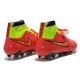 Nouveau Chaussures de Football Nike Magista Obra FG Rouge Vert