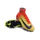2016 Chaussure Nike Mercurial Superfly 5 FG Pas Cher Rouge Volt Noir