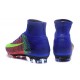 2016 Chaussure Nike Mercurial Superfly 5 FG Pas Cher Rouge Bleu Volt