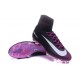 Chaussure Nike Mercurial Superfly 5 FG pour Hommes Noir Violet Blanc