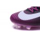 Chaussure Nike Mercurial Superfly 5 FG pour Hommes Noir Violet Blanc