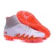Nike HyperVenom Phantom 2 FG Chaussures de football Neymar x Jordan Orange Blanc