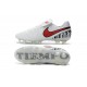 Nouveau Crampons de Football Nike Tiempo Legend VI FG Blanc Rouge