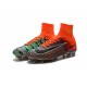 Chaussure Nike Mercurial Superfly 5 FG pour Hommes Nike Mercurial x EA Sports Orange Vert Bleu Noir