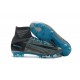 Chaussure Nike Mercurial Superfly 5 FG pour Hommes Gris Bleu Noir