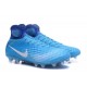 Nouvelles - Chaussures Foot Nike Magista Obra II FG Bleu Blanc