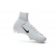 Chaussure Nike Mercurial Superfly 5 FG pour Hommes Blanc Noir