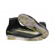 Chaussure Nike Mercurial Superfly 5 FG pour Hommes Noir Jaune
