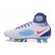 Nouvelles - Chaussures Foot Nike Magista Obra II FG Blanc Bleu Orange