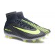 Chaussure Nike Mercurial Superfly 5 FG pour Hommes Algue Volt Hasta Blanc