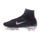 Chaussure Nike Mercurial Superfly 5 FG pour Hommes Noir Argent