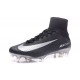 Chaussure Nike Mercurial Superfly 5 FG pour Hommes Noir Argent