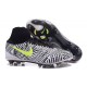 Nike Magista Obra II FG Football bottes pour hommes Noir Blanc Jaune