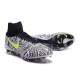Nike Magista Obra II FG Football bottes pour hommes Noir Blanc Jaune