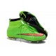 2014 Nouvelle Chaussure Nike Mercurial Superfly IV FG Vert Punch Noir