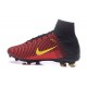 Chaussure Nike Mercurial Superfly 5 FG pour Hommes Barcelona FC Bleu Rouge Jaune Noir