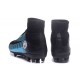 Chaussure Nike Mercurial Superfly 5 FG pour Hommes Manchester City FC Noir Bleu