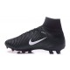 Chaussure Nike Mercurial Superfly 5 FG pour Hommes Manchester United Football Club Rouge Noir Blanc