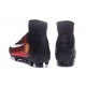 Chaussure Nike Mercurial Superfly 5 FG pour Hommes Manchester United Football Club Rouge Noir Blanc