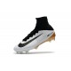 Chaussure Nike Mercurial Superfly 5 FG pour Hommes Blanc Or Noir