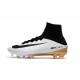Chaussure Nike Mercurial Superfly 5 FG pour Hommes Blanc Or Noir