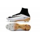 Chaussure Nike Mercurial Superfly 5 FG pour Hommes Blanc Or Noir