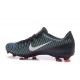 Nouvelles Chaussures Nike Mercurial Vapor 11 FG Noir Blanc Vert Électrique