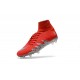 Nike HyperVenom Phantom II FG Football bottes pour hommes Rouge Argent