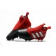 Adidas Ace17+ Purecontrol FG/AG Chaussures de Football Pour Homme Blanc Rouge Noir